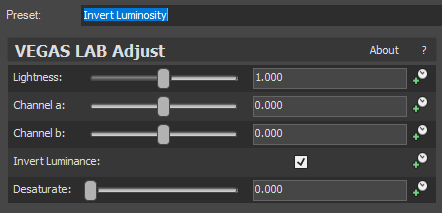 Lab Adjust - Invert Luminosity for confusion